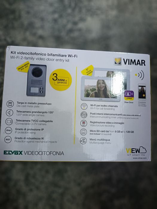 Sistem videointerfon elvox vimar k40956, nou, sigilat