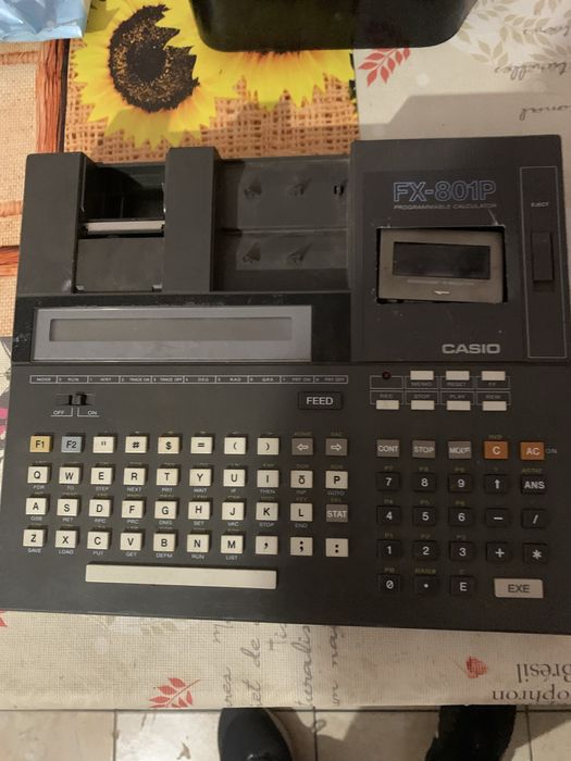 Програмируем калкулатор Casio FX-801P