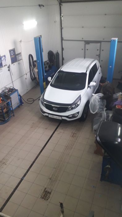 Развал схождения 3д . Шиномонтаж