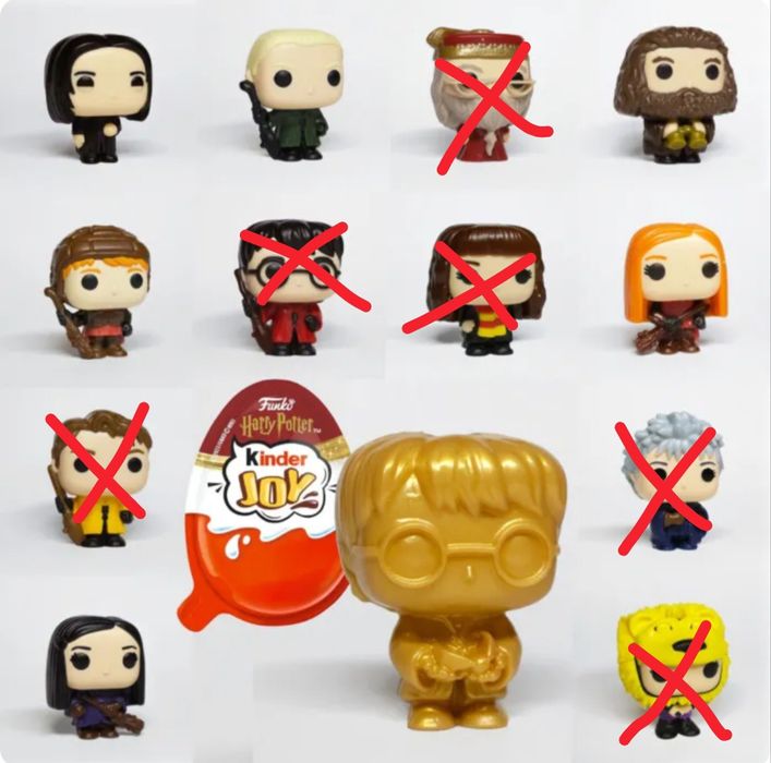 обменяю фигурки Киндер Гарри Поттер