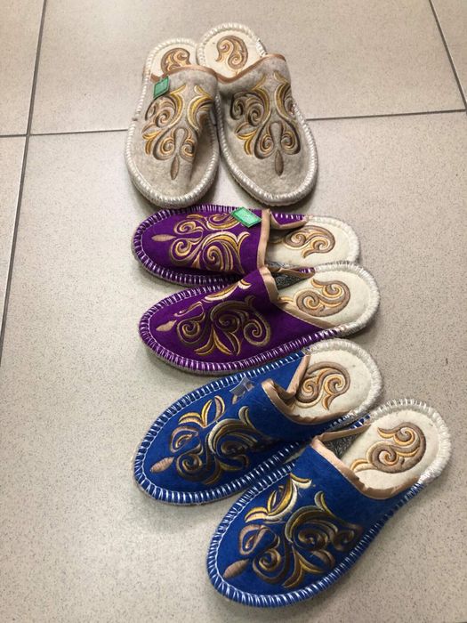 Тапочки войлочные