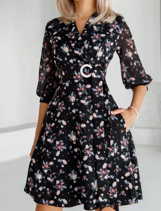 Платье женское с запахом