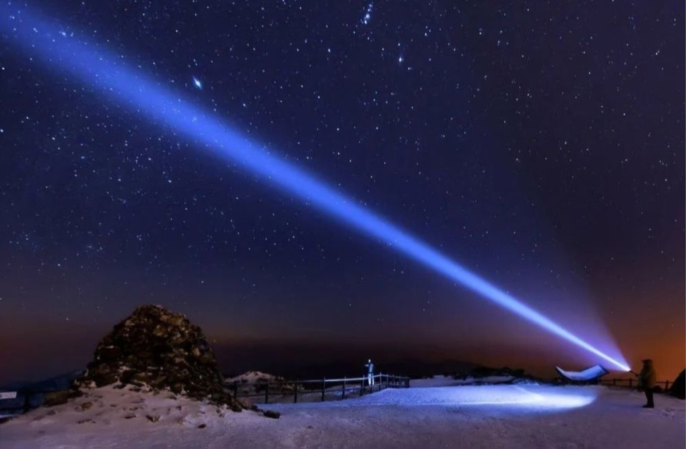 Мощный электофонарь