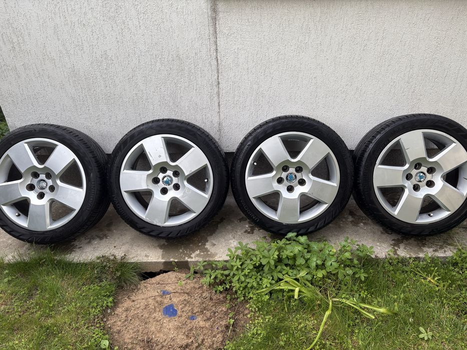 Vand jante Skoda pe 17” prindere 5x112 cu cauciucuri vara 225/45/17