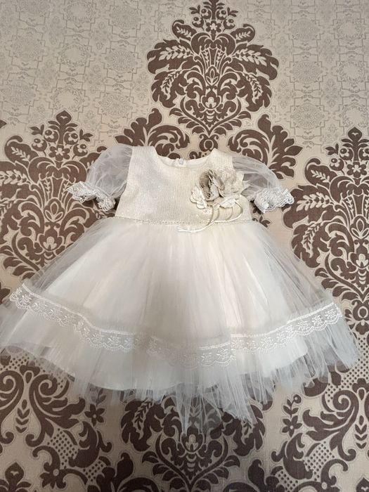 Детска официална рокля за кръщенка/сватба