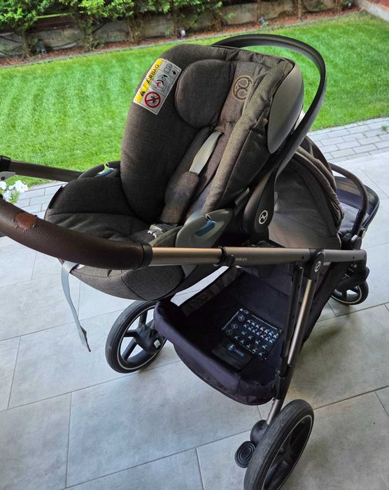 Carucior Cybex Gazelle S + Scoica Cloud Z i-Size Plus + Accesorii