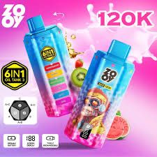 Vapi 120000 puffuri/Calitate Superioara/6 Arome