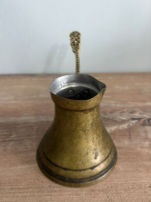 Винтидж месингово джезве за кафе