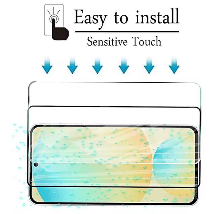 Folie sticla FULL Glue pt Samsung Galaxy S24 FE 5G / S25 FE 5G