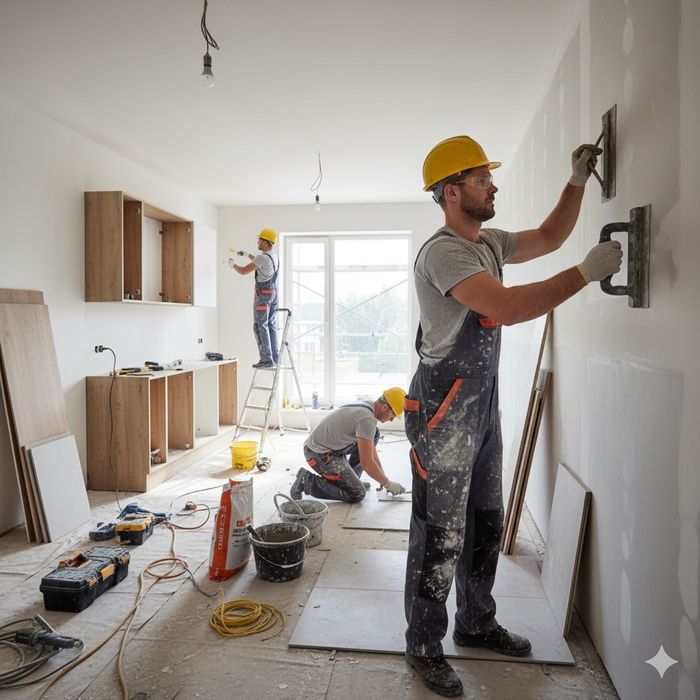 Комплексная внутренняя отделка "под ключ" в Алматы.