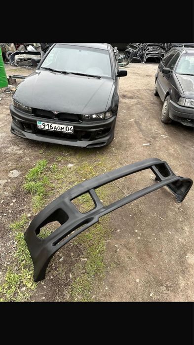 Бампер на Galant 8 из стеклопластика