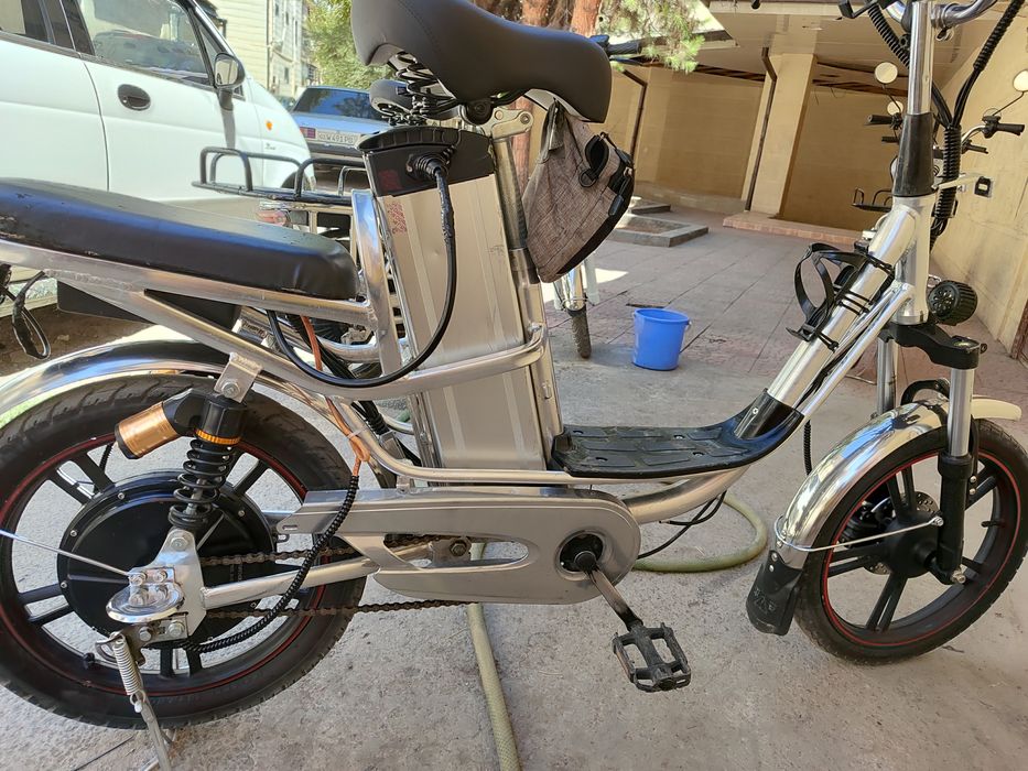 электровелосипед aimiko из россии 2 акб .60/21