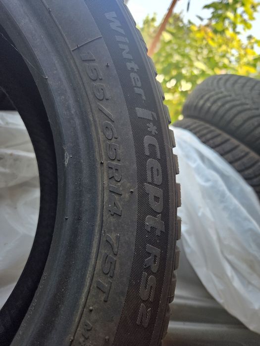 Set 4 Anvelope iarna Xev Yoyo Hankook 155/65R14