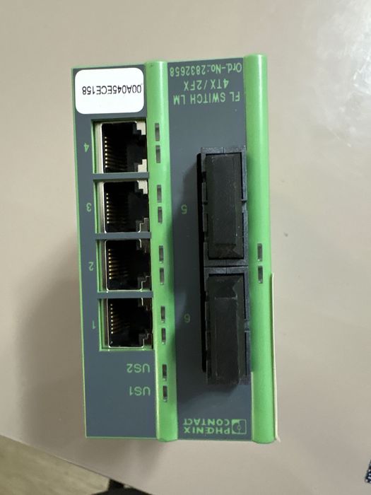 Switch industrial Phoenix Contact FL SWITCH LM 4TX/FX – 2x fibră