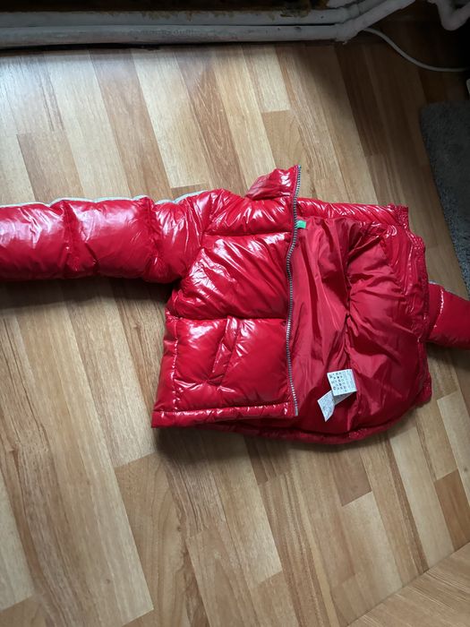 Geaca de iarna fetite 2ani, marimea 90cm united colors of benetton