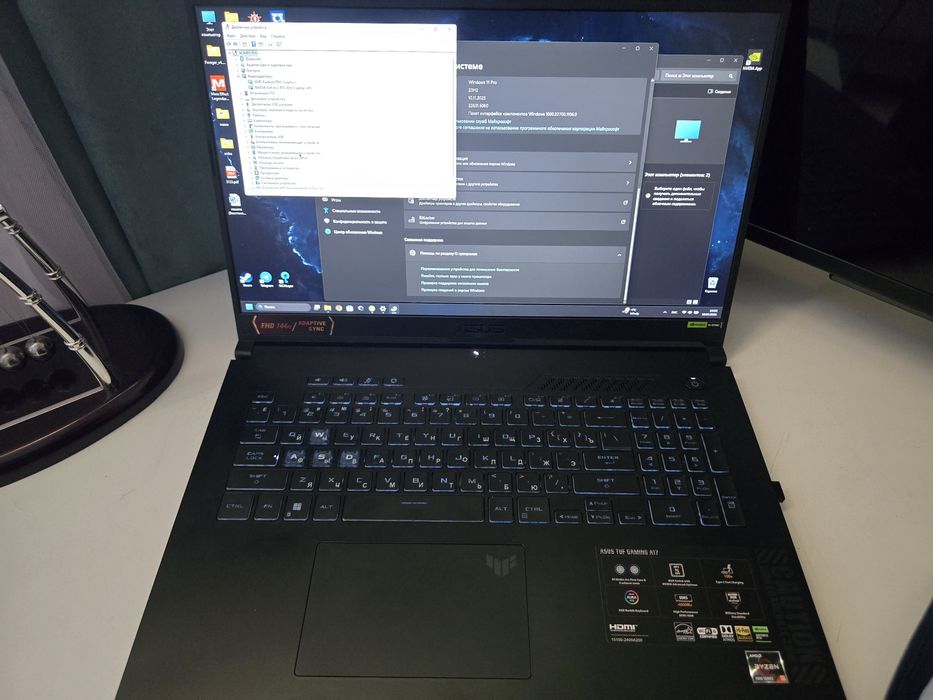 ASUS TUF Gaming 17.3" / 16 Гб / SSD 1000 Гб