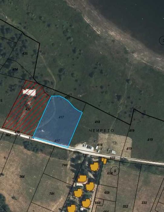 Продава ПАРЦЕЛ, м-т Цигов чарк на първа линия на язовир Батак