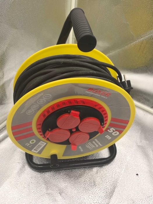 Prelungitor electric tambur 50m – rezistent si sigur