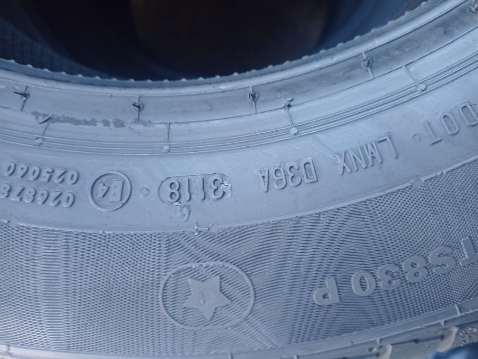 4 anvelope de iarna ca si noi Continental 195/65 R16 dot 3118