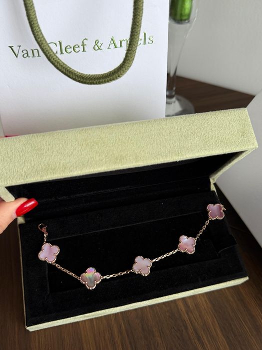 Van cleef розовый перламутр