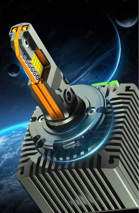 LED за Ксенон - 110W 38000LM ТОП Фокус, Охлаждане, Canbus, 1г. Гар.