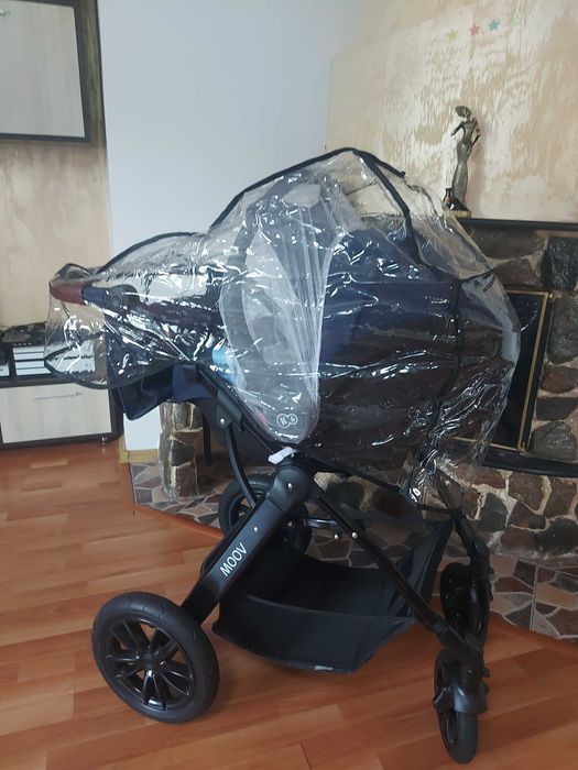 Kinderkraft XMOOV 3în1 multifuncțional ca Nou+ scaun auto +Scoica