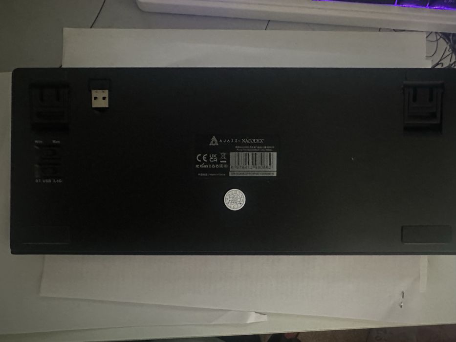 Клавиатура Ajazz AK820 PRO серая
