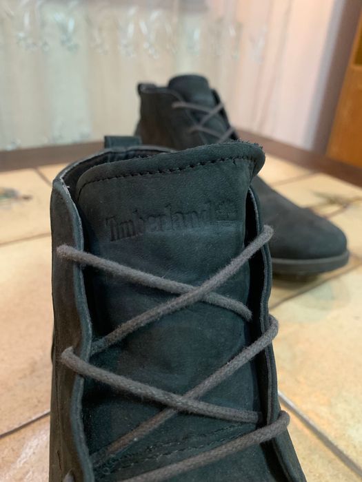 Ghete Timberland piele