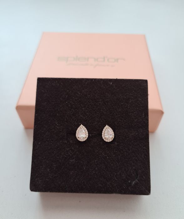 Cercei aur galben 14k