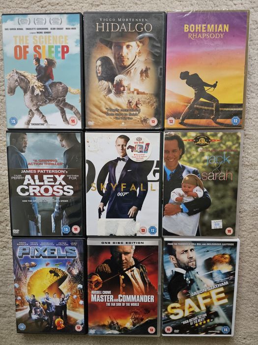 Оригинални DVD от лична колекция на Английски език