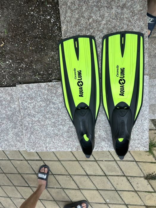 Labe de înot Aqua Lung Caravelle mărimea 36–37, stare impecabilă