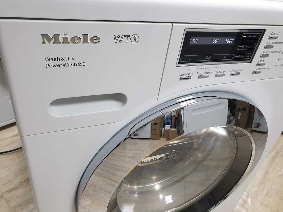 Miele WT1 PowerWash - Пералня със Сушилня Миеле 12м Гаранция