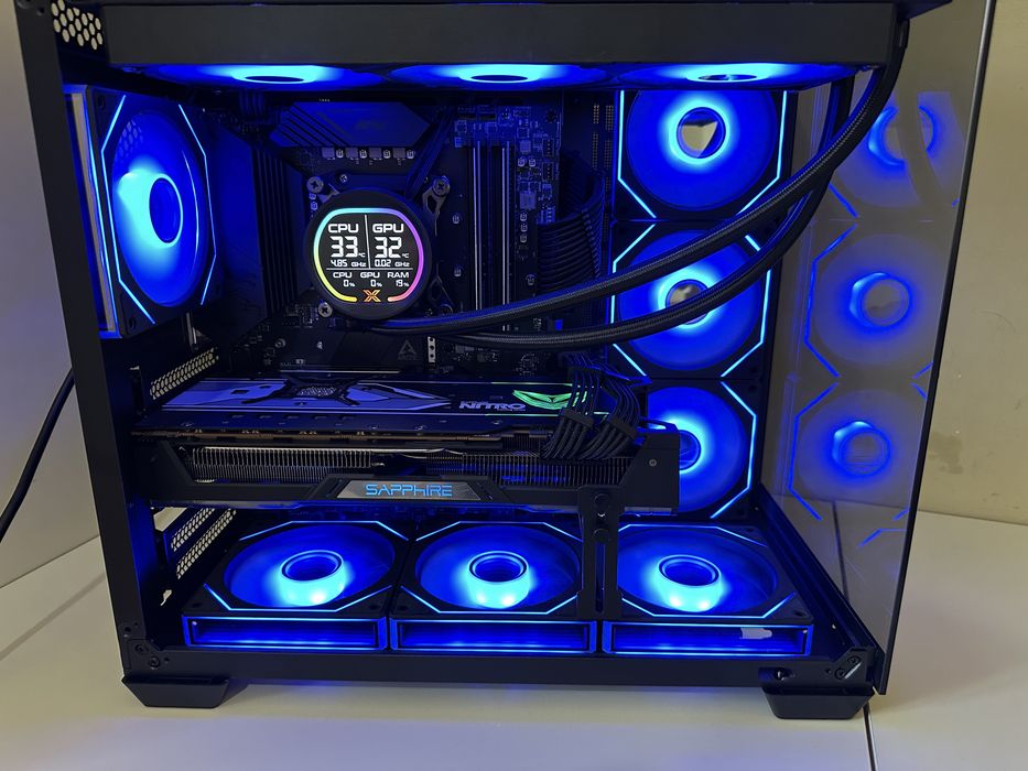 Геймърски компютър Ryzen 7 5800X/ 16GB 3200mhz / Win 11 Pro / 512GB Nvme / 1000W