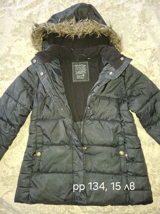 Зимно яке за момиче,  размер 134
