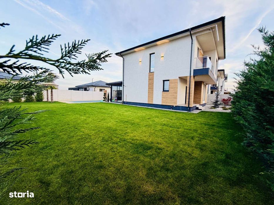 Casă de vânzare individuală modernă, Berceni – 5 Camere, teren 400 mp