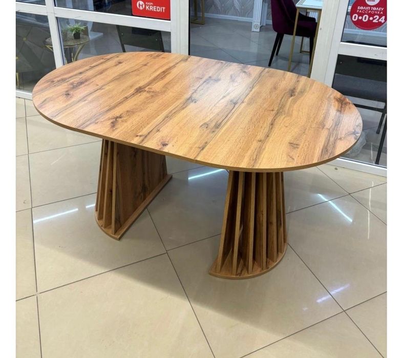 Стол круглый раскладной