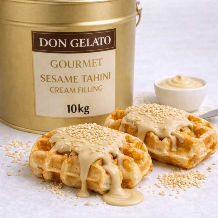 Гурме крем пълнеж със сусамов тахан Don Gelato | 1 кг / 3 кг / 10 кг