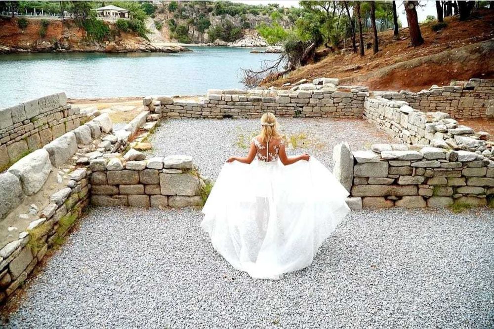 Rochie de mireasa din 2 piese