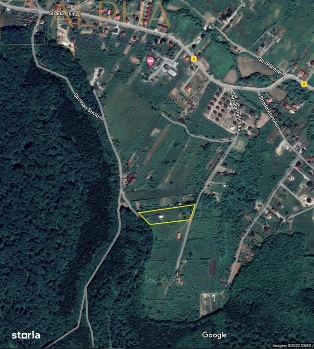 Teren extravilan de vanzare – Str. Ghinzii, Bistrita, BN
