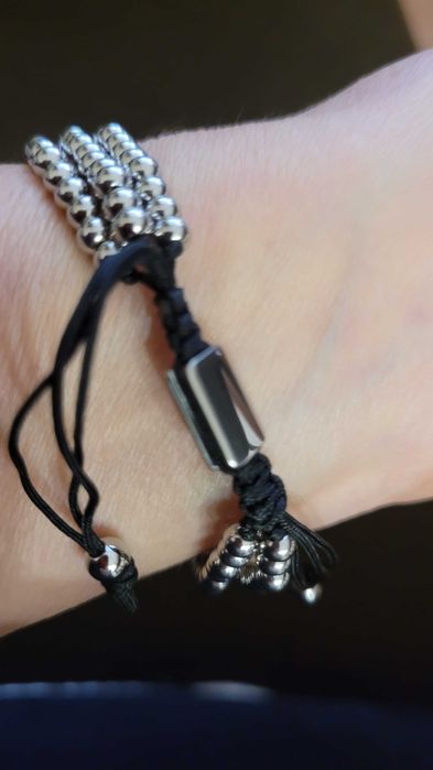 Тройна гривна от неръждаема стомана