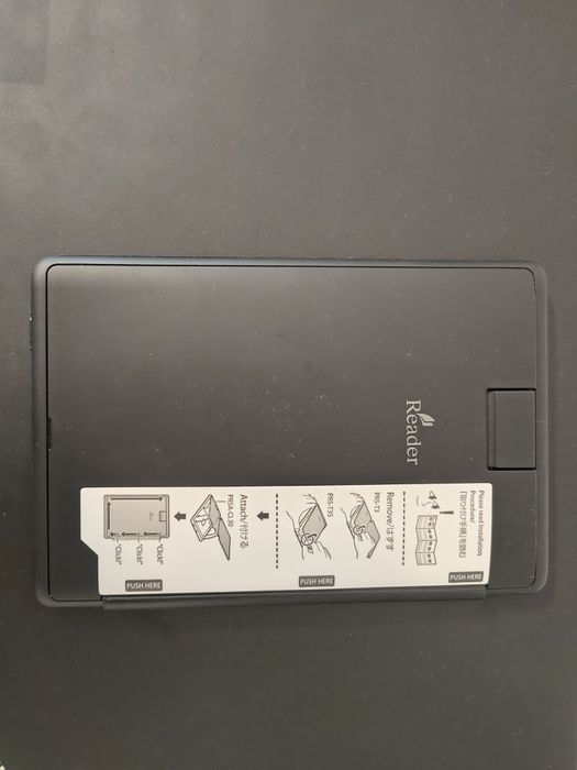 eBook Reader Sony PRS-T3s Touchscreen wi-fi Negru coperta cu lumina