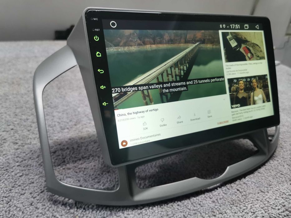 Navigatie Android Chevrolet Captiva 2012-2017