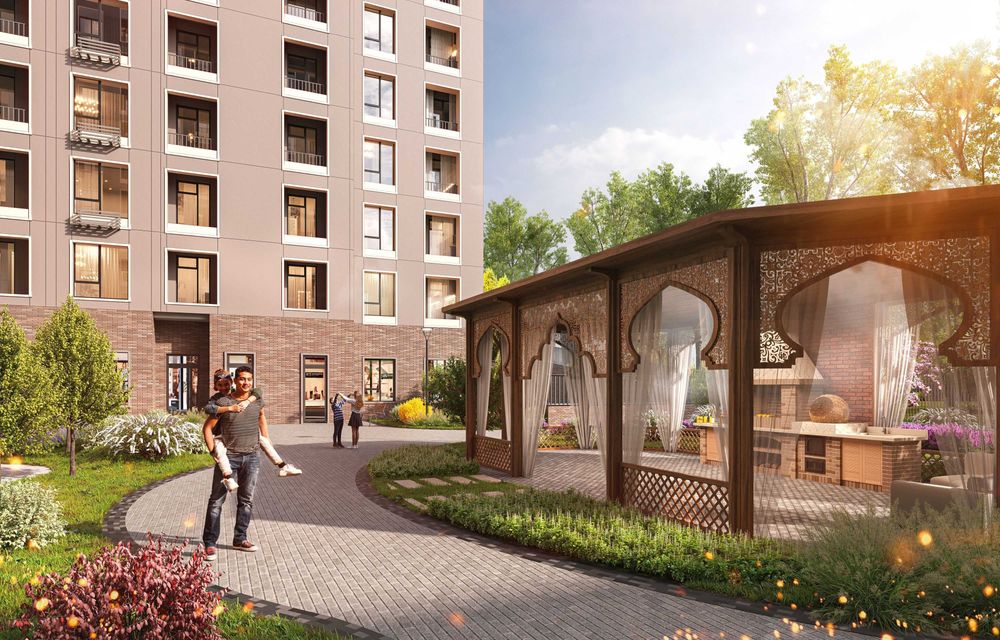 1-комнатная квартира 35,25 м², Ипотека , рассрочка Миробадский