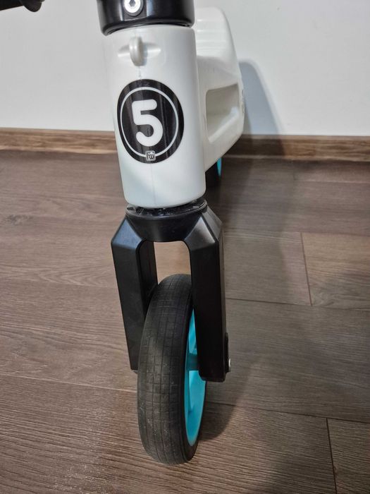 FWRider Bicicleta fara pedale alb - aqua
