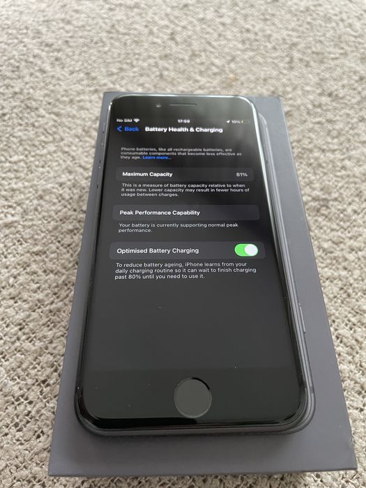 iPhone 8, 64 GB Black Neverlocked