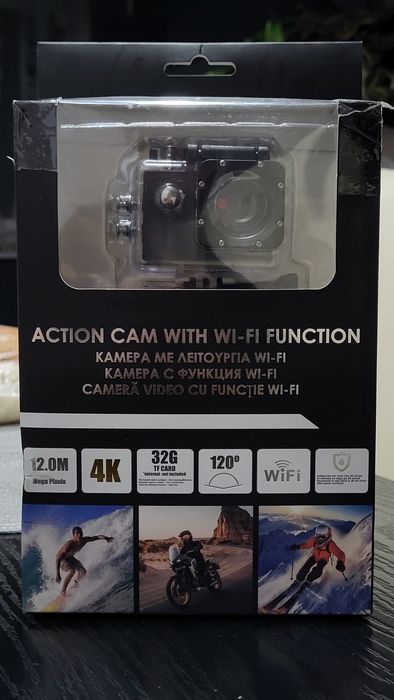 Action Camera 4K cu Wi-Fi - Sports Ultra HD DV