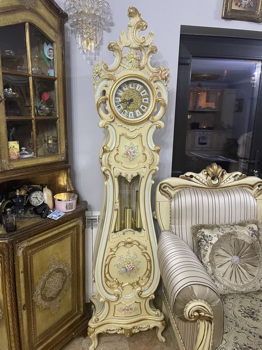 Ceas podea / pendul mecanic stil venetian / baroc