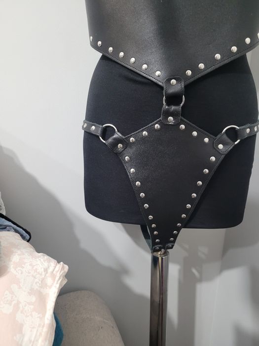 corset body sexy fetish  bdsm vestival animatoare piele naturala
