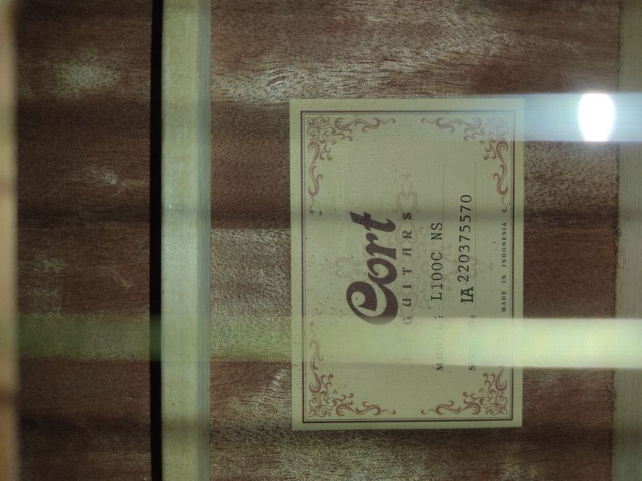 Трансаккустическая гитара Cort