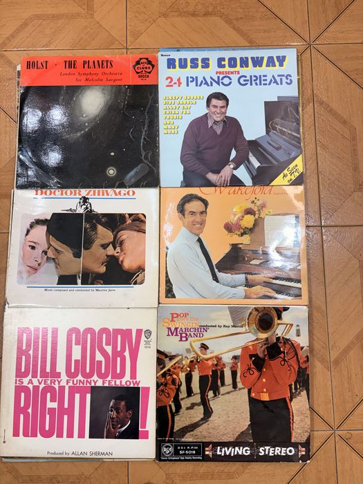 Pachet 30 discuri vinil(diverse genuri in stare buna)
